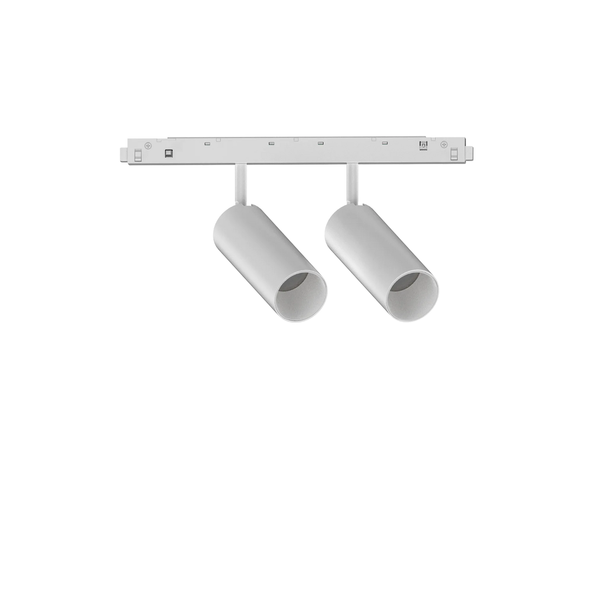 Spot pe șină Ideal Lux Ego Track Double 24W 3000K 1-10V, alb, 303659