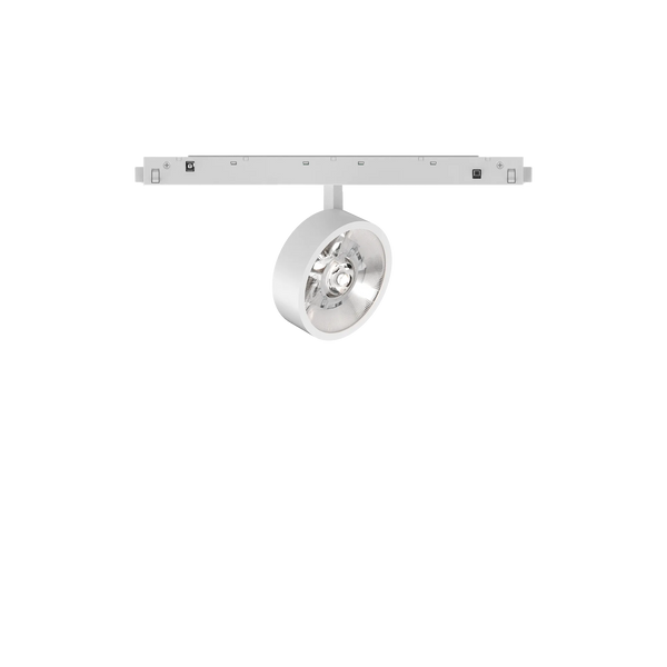 EGO TRACK FLAT SINGLE 09W 3000K DALI WH