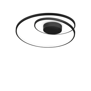 Plafonieră Ideal Lux Oz DALI 3000K, negru, 304526