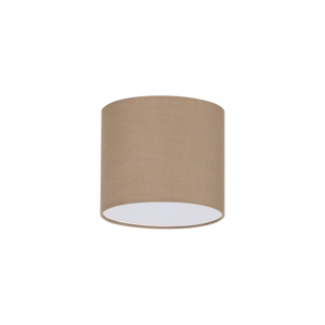 Abajur Ideal Lux Set Up Paralume Cilindro D16 H14 Tortora, 304601