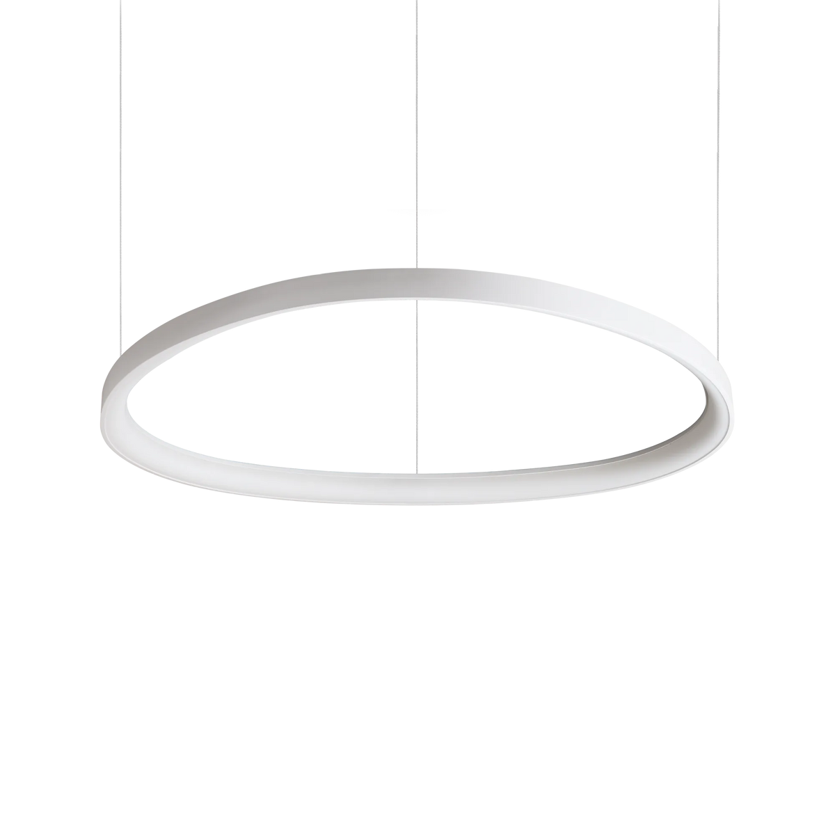 Lustră Ideal Lux Gemini DALI/PUSH 3000K, alb, Ø81 cm, 304748