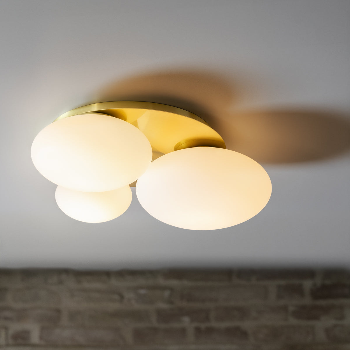 Plafonieră Ideal Lux Ninfea PL3, alb, 306964