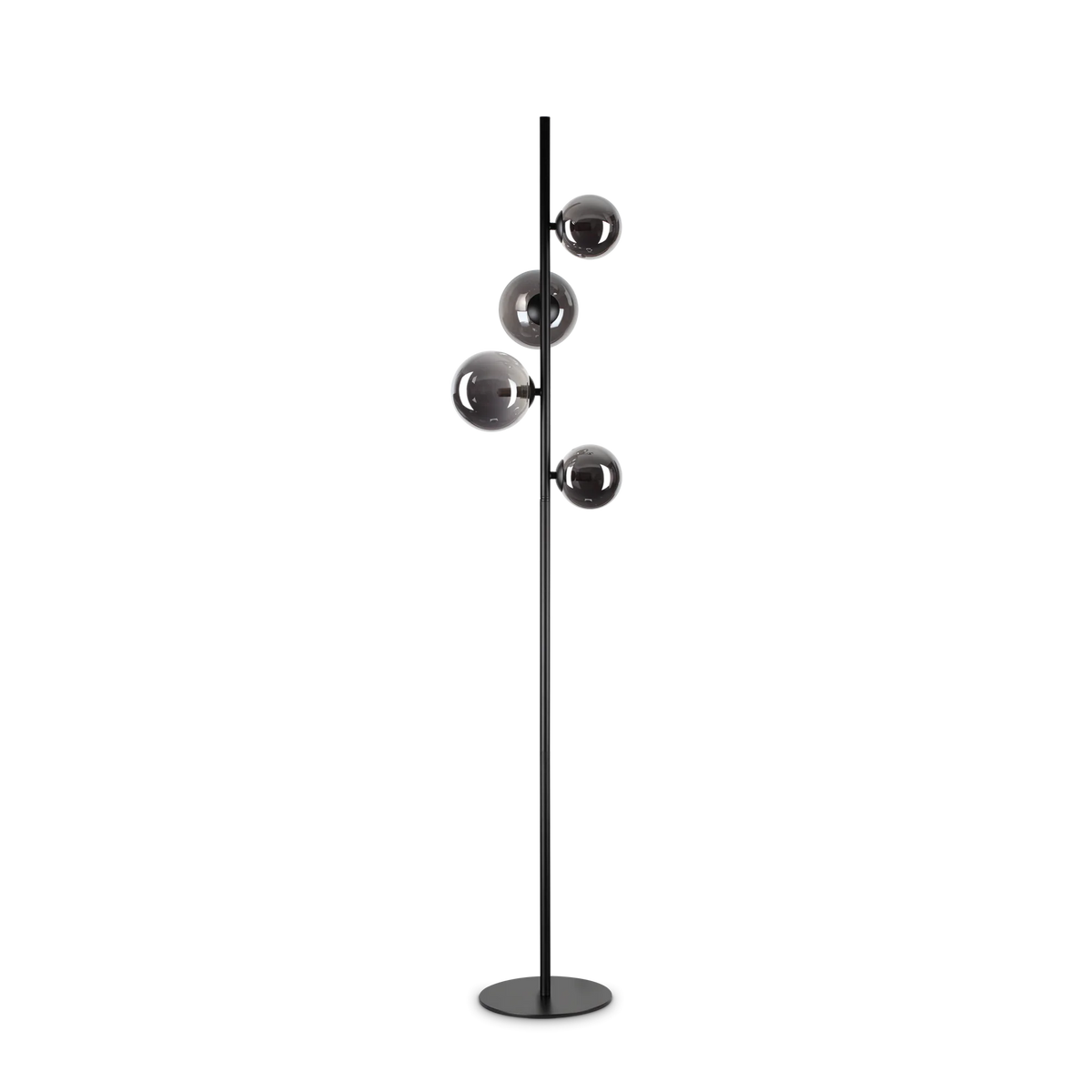 Lampadar Ideal Lux Perlage PT4, fumuriu, 306988