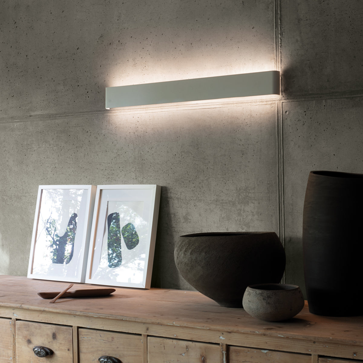 Aplică Ideal Lux Delta 4000K, alb, Ø83 cm, 307039