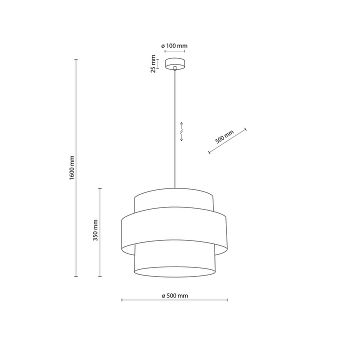 Pendul Calisto Black 1 500 4999