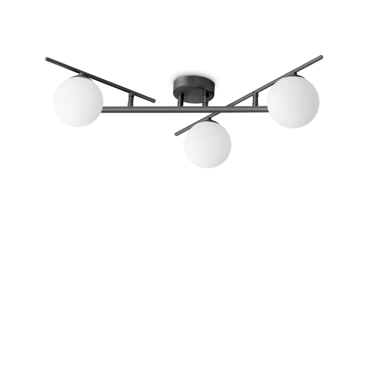 Plafonieră Ideal Lux Atlas PL3, negru, 311357