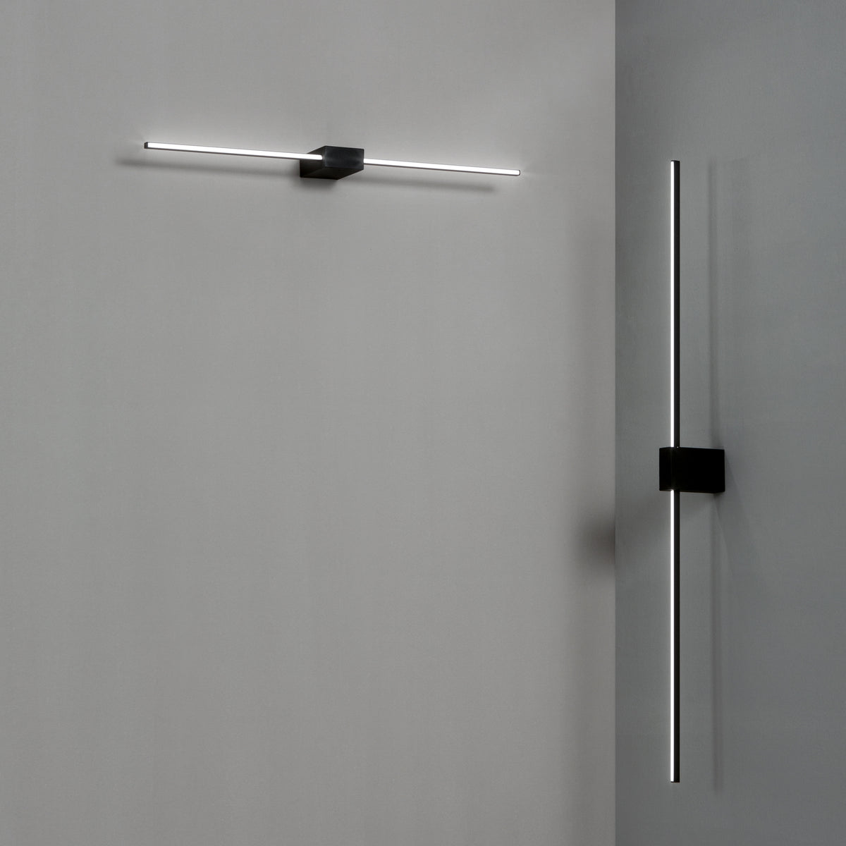 Aplică Ideal Lux Theo, negru, Ø115 cm, 311784