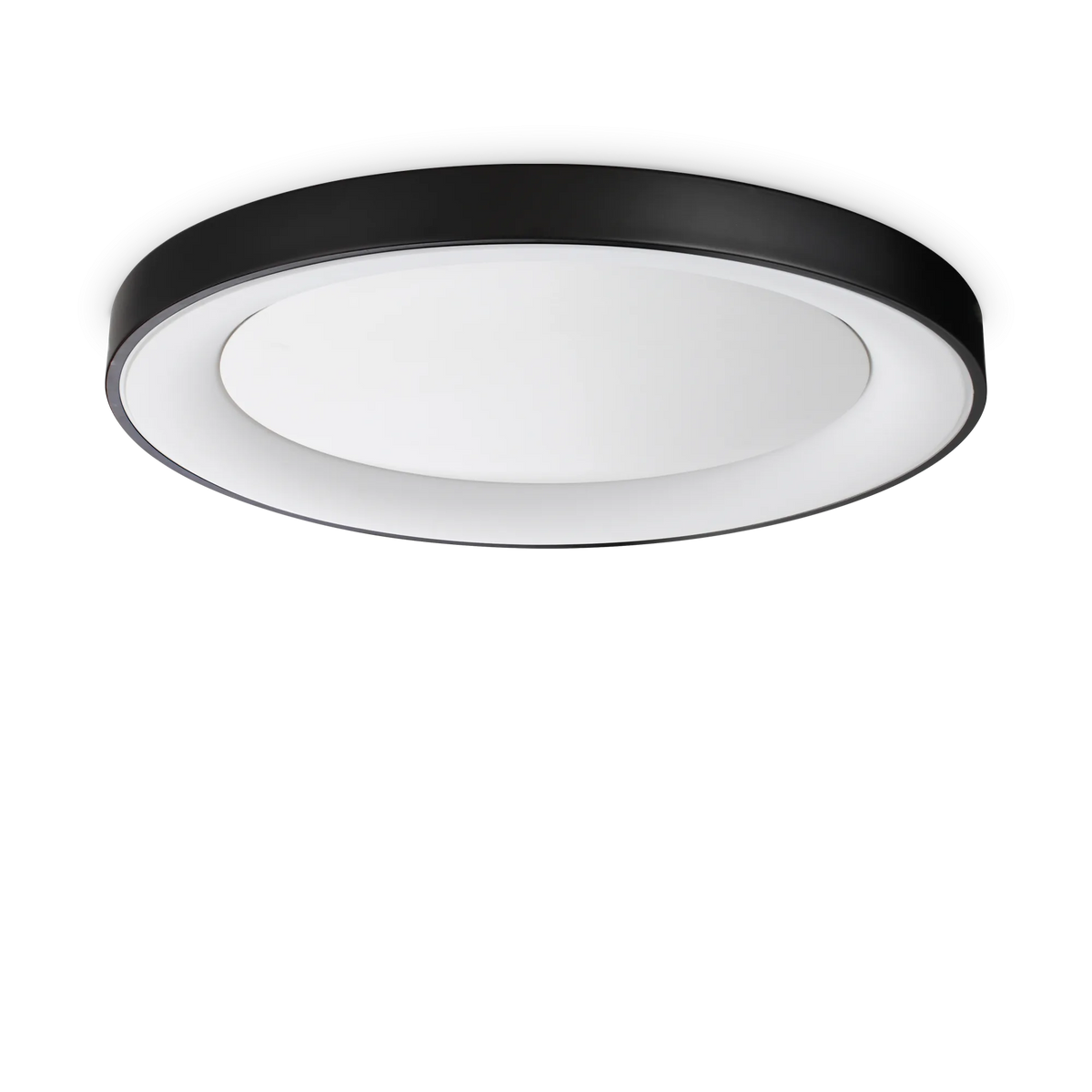 Plafonieră Ideal Lux Planet, negru, Ø60 cm, 312361