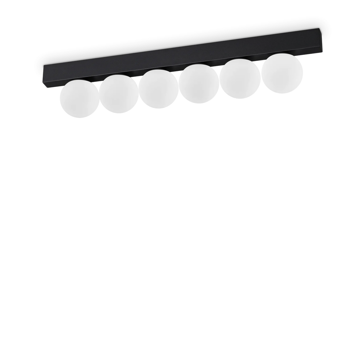 Plafonieră Ideal Lux Ping Pong PL6, negru, 313290