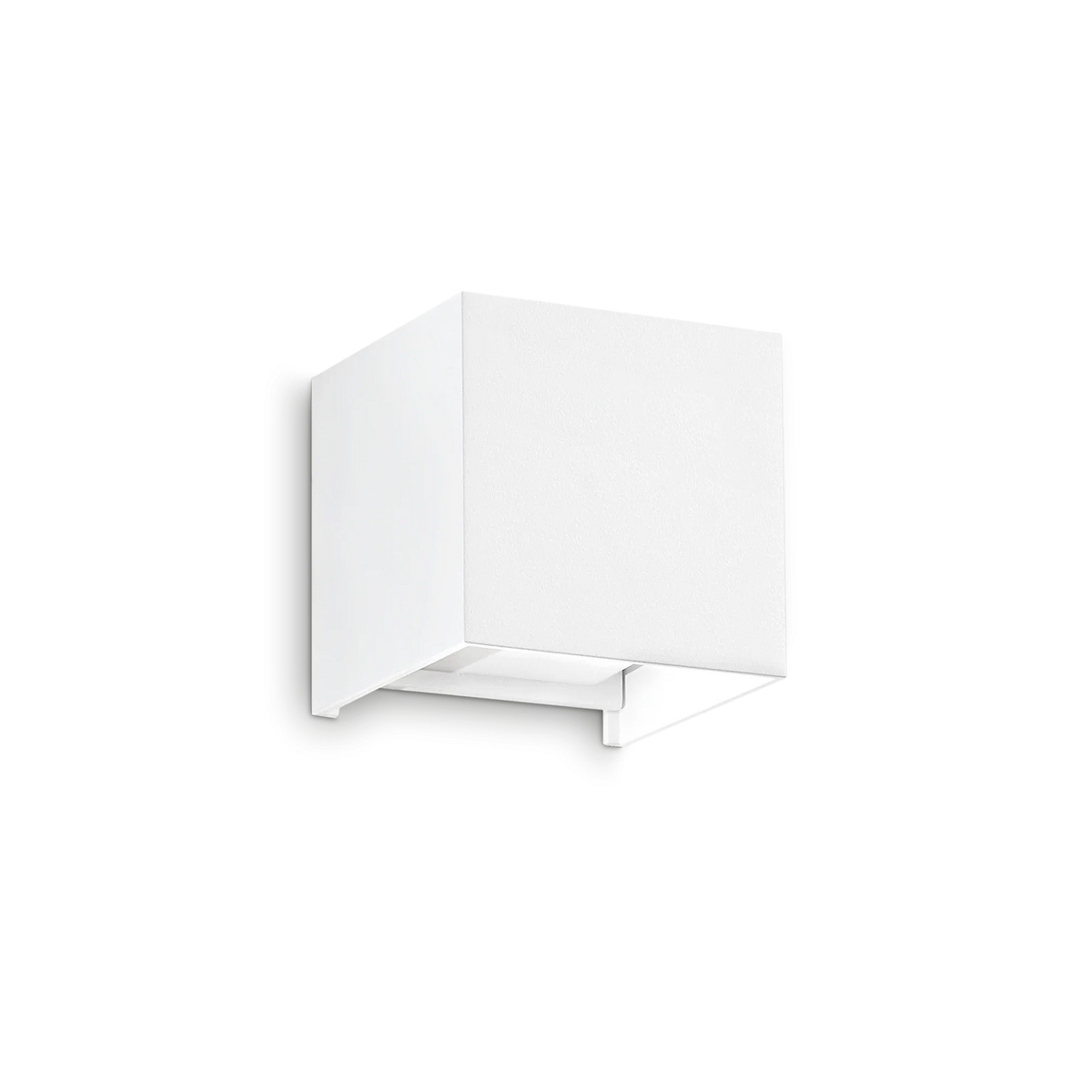 Aplică de exterior Ideal Lux Atom, alb, Ø10 cm, 313436