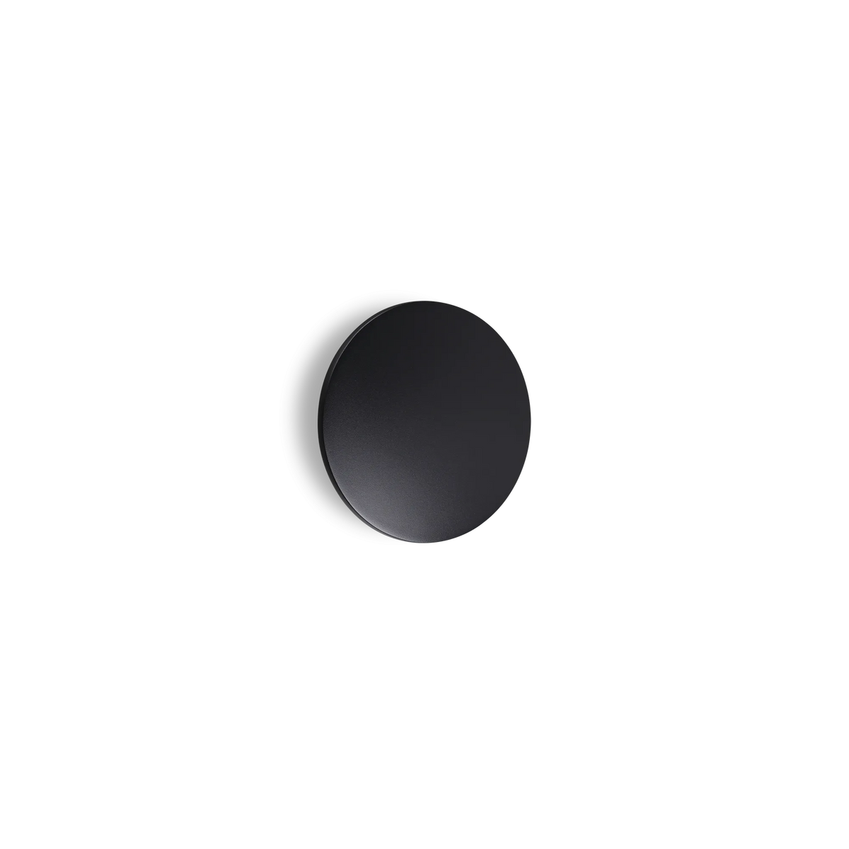 Aplică de exterior Ideal Lux Punto, negru, Ø18 cm, 313542