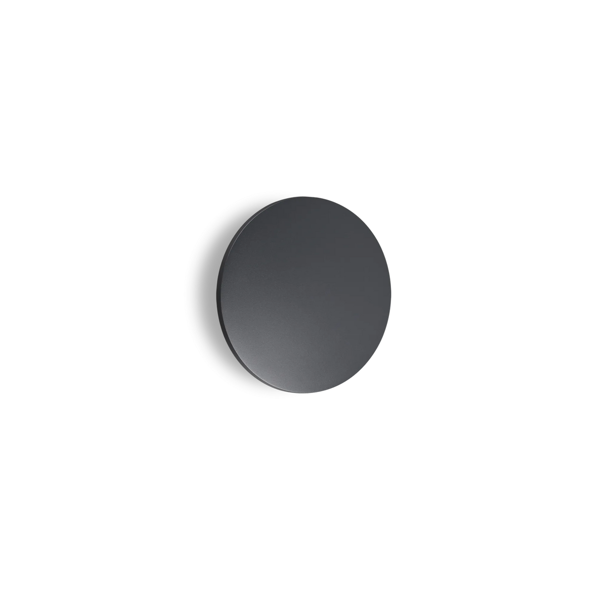 Aplică de exterior Ideal Lux Punto, antracit, Ø24 cm, 313559