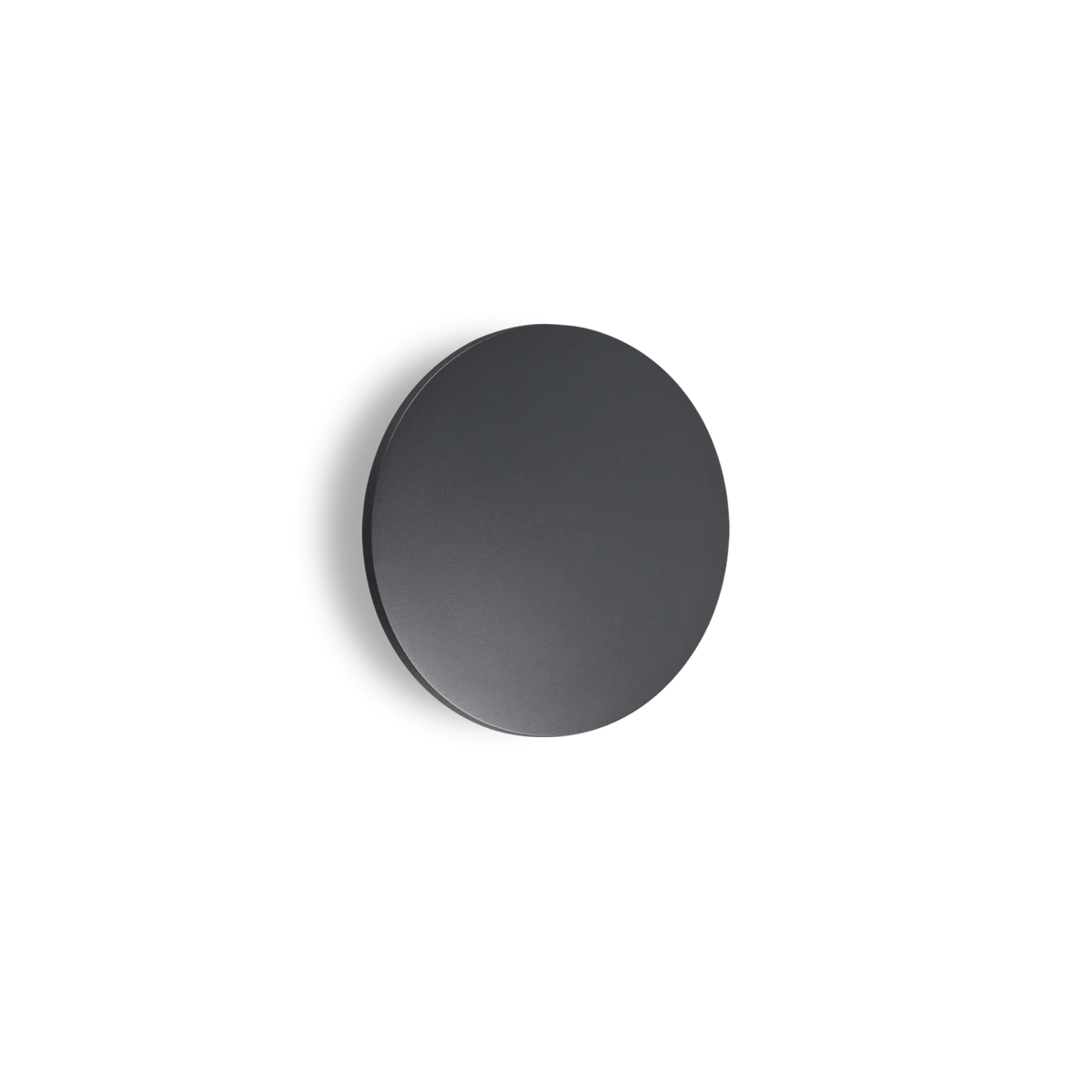 Aplică de exterior Ideal Lux Punto, antracit, Ø30 cm, 313566