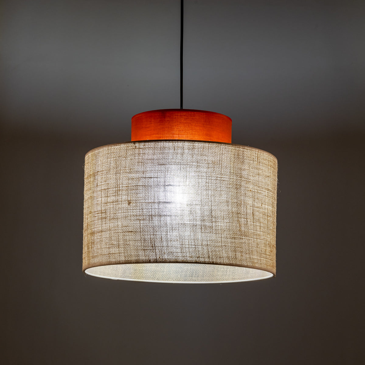 Lampa suspendată Duo Juta Brown 3139 TK 3139