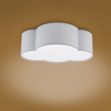 Plafoniera Cloud Grey 3145