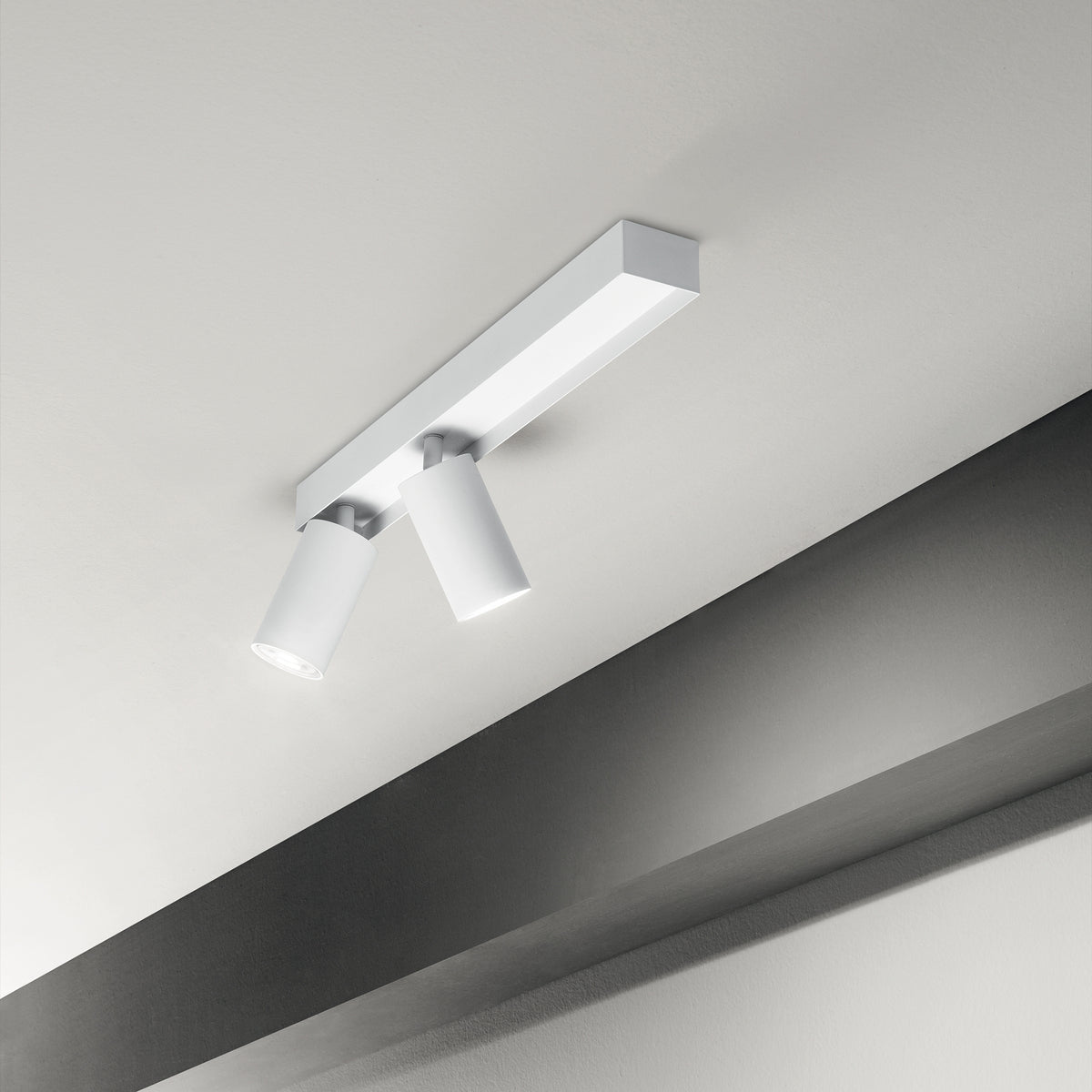 Plafonieră Ideal Lux Profilo PL2, alb, 314716