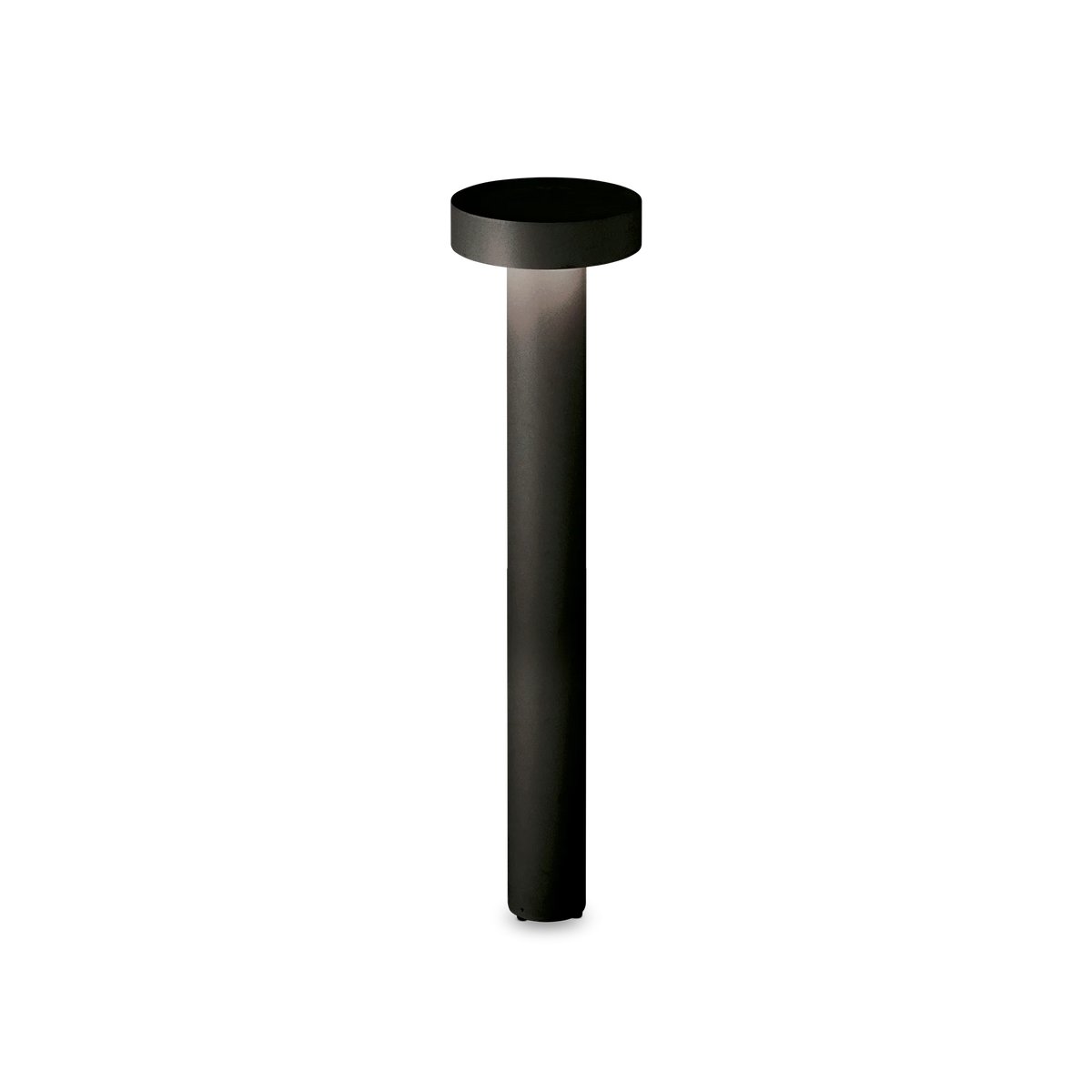 Stâlp de iluminat exterior Ideal Lux Tesla PT4, negru, H80 cm, 316055