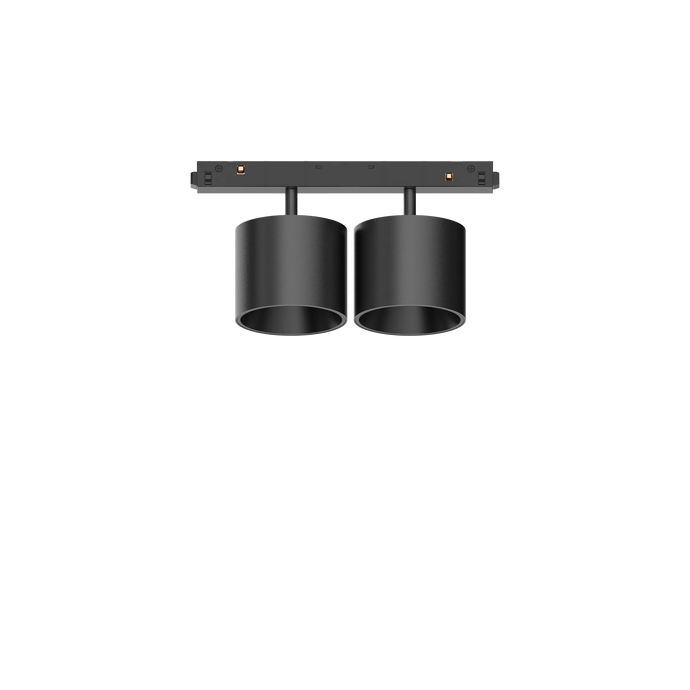 EGO TRACK DOUBLE BIG 20W 3000K ON-OFF BK