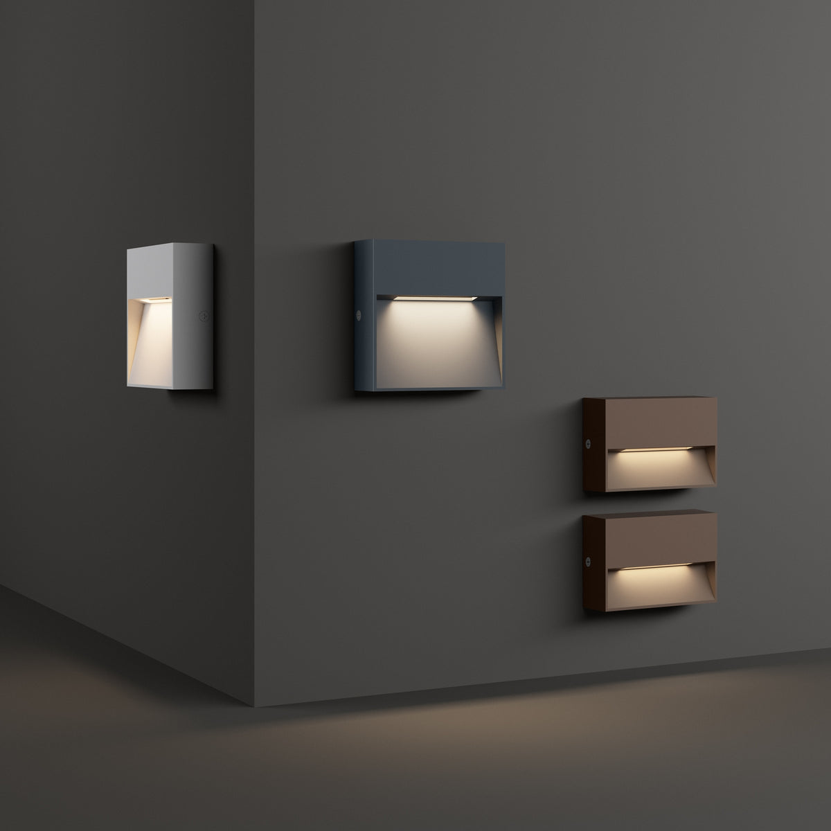 Aplică de exterior Ideal Lux Dedra Big, antracit, 316871