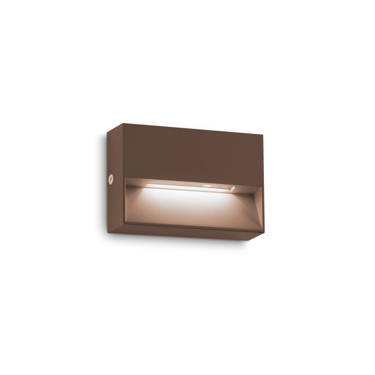 Aplică de exterior Ideal Lux Dedra Small, cafea, 316895
