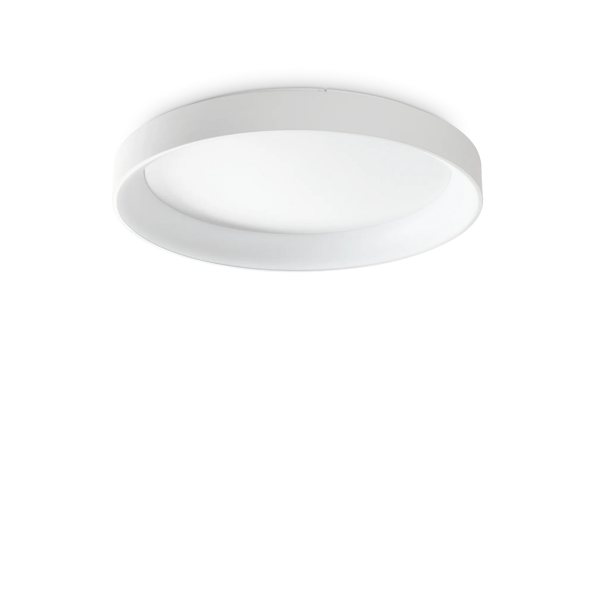 Plafonieră Ideal Lux Ziggy, alb, Ø80 cm, 317908