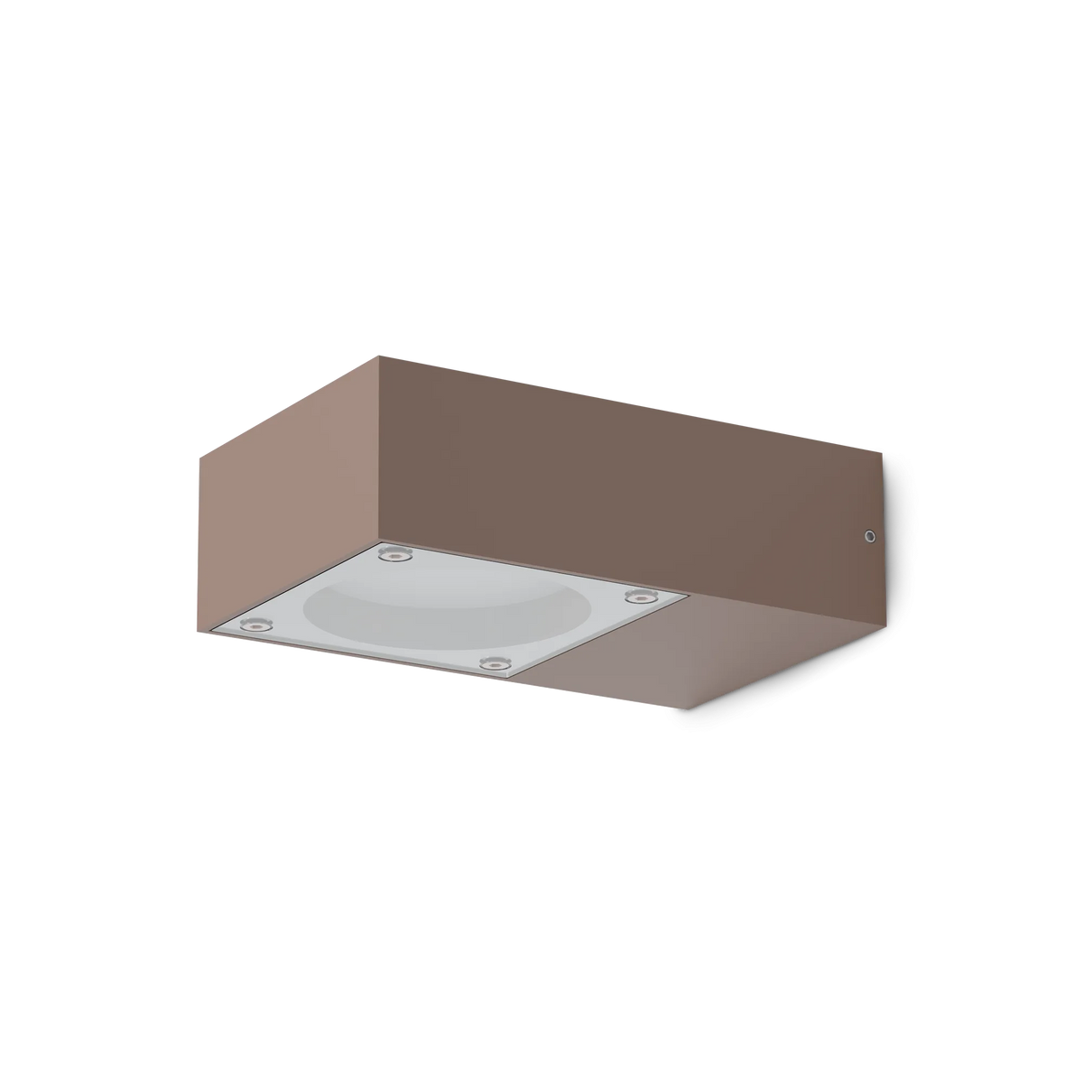 Aplică de exterior Ideal Lux Sirio AP1, cafea, 318196