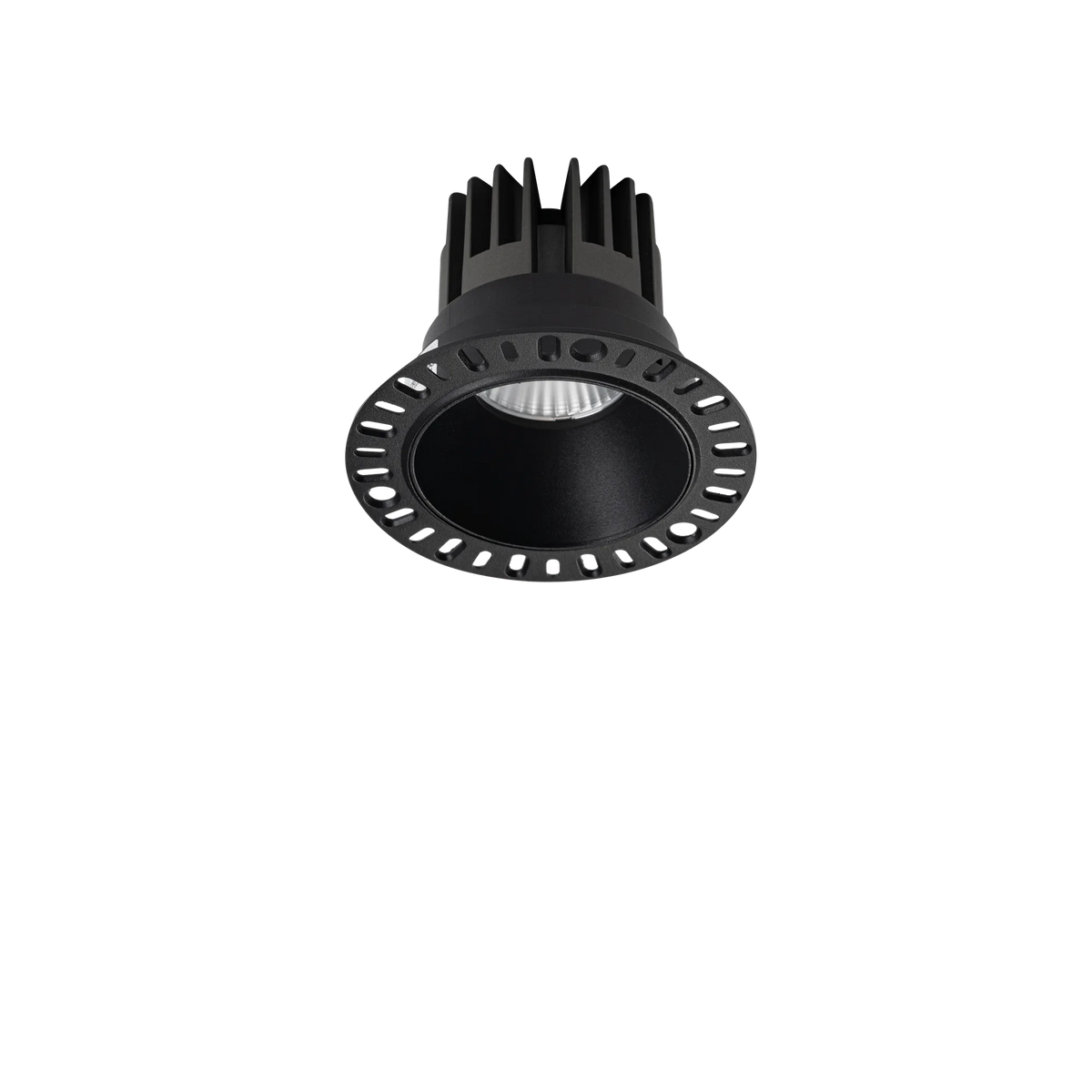 Spot încastrat Ideal Lux Game Trimless Round 11W 3000K, negru, 319650
