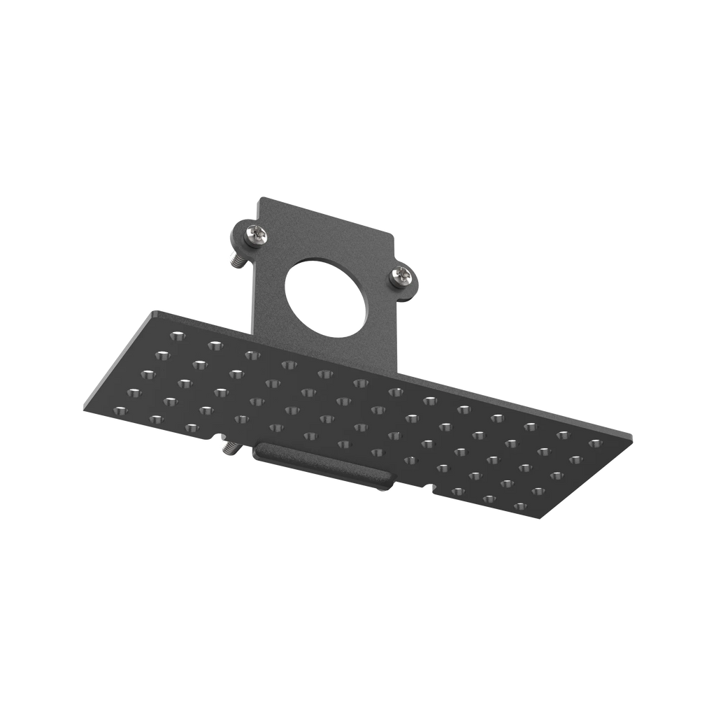 EGO END CAP RECESSED EASY CON FORO BK