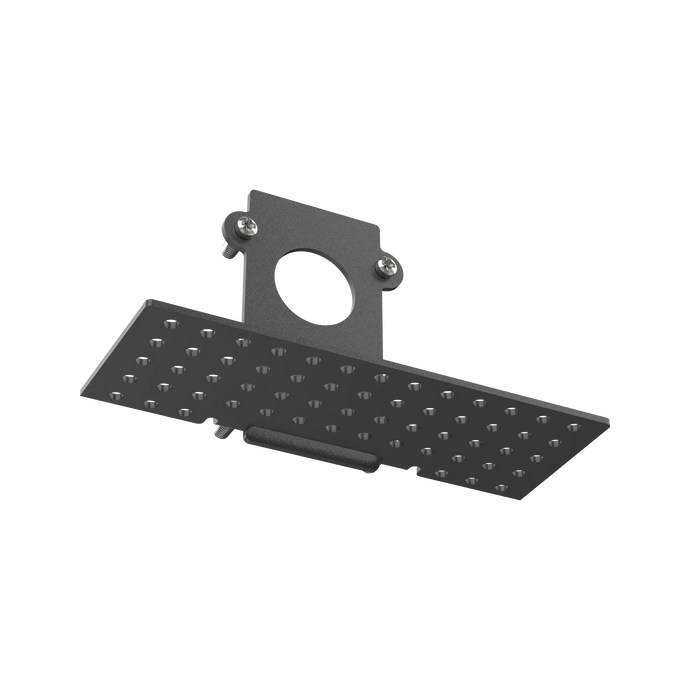 EGO END CAP RECESSED EASY CON FORO BK