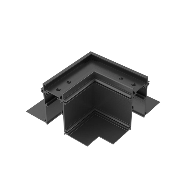 EGO KIT RECESSED TRIM L ELECTR CONN HORIZ 1-10V/DALI BK