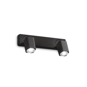 Aplică Ideal Lux Rudy AP2 Square, negru, 321509