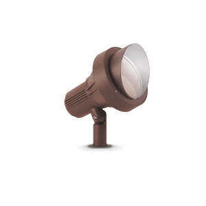 Proiector de exterior Ideal Lux Terra PR1 Big, cafea, 321622