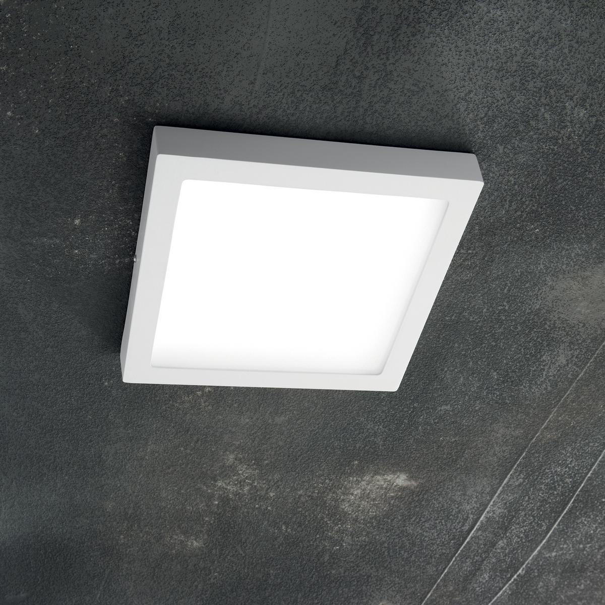 Plafonieră Ideal Lux Universal Square 4000K, Ø30 cm, 321707