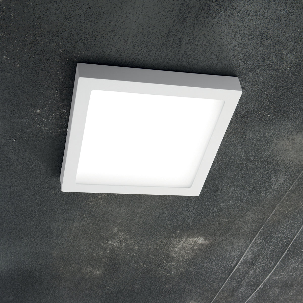 Plafonieră Ideal Lux Universal Square 4000K, Ø17 cm, 321769