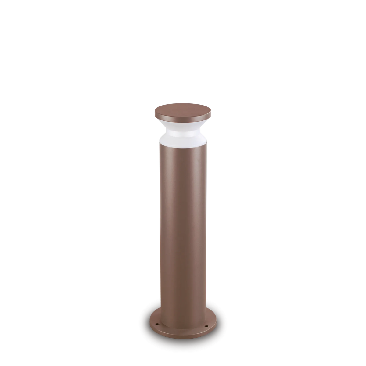 Stâlp de iluminat exterior Ideal Lux Torre PT1, cafea, H60 cm, 321929