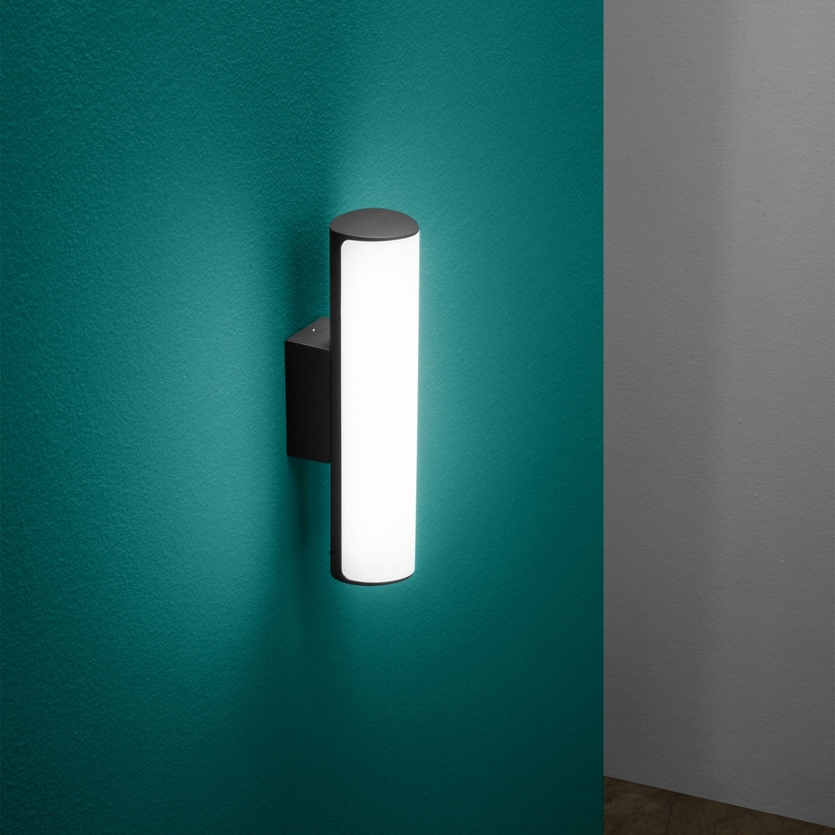 Aplică de exterior Ideal Lux Etere 3000K, negru, 322193