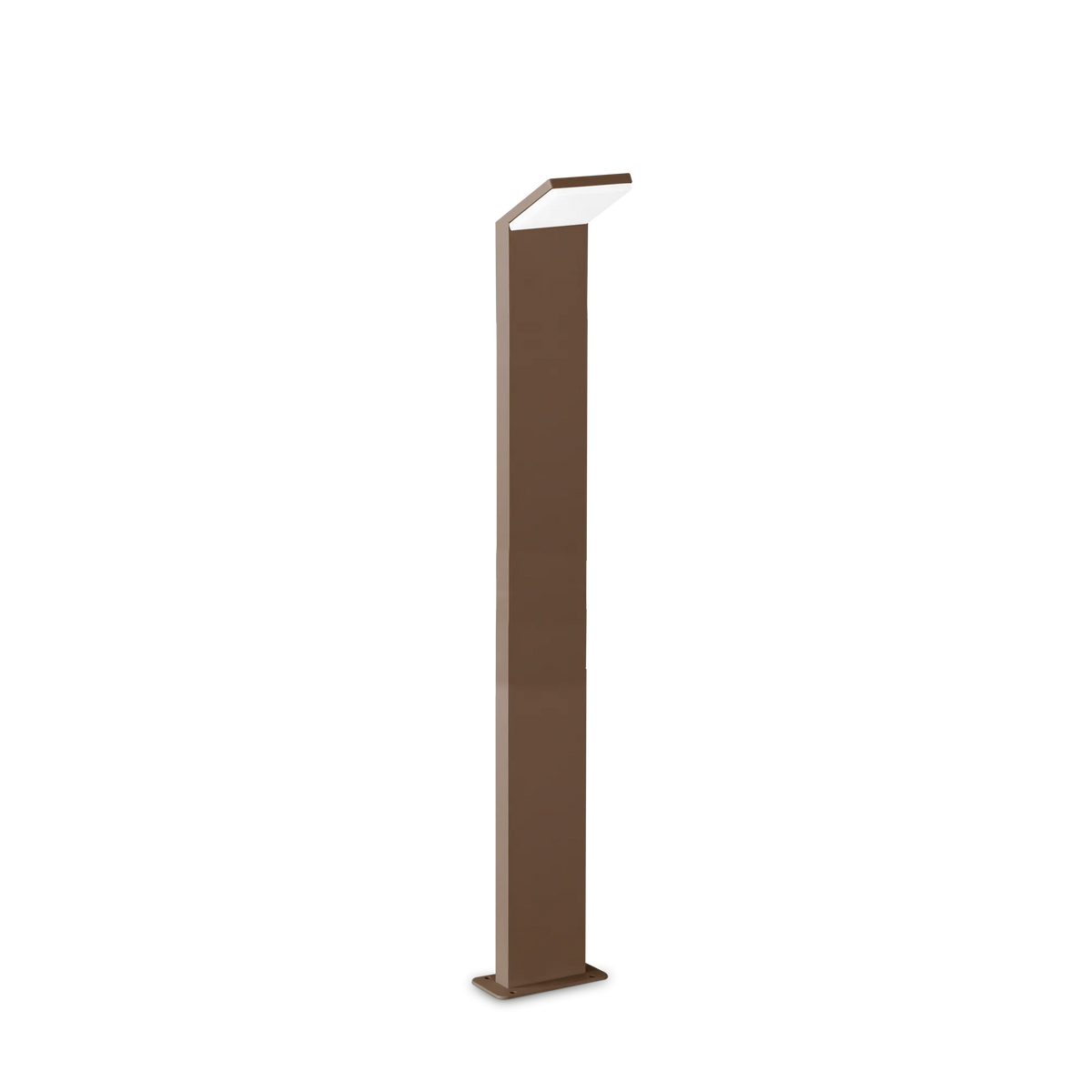 Stâlp de iluminat exterior Ideal Lux Style 3000K, cafea, H100 cm, 322452