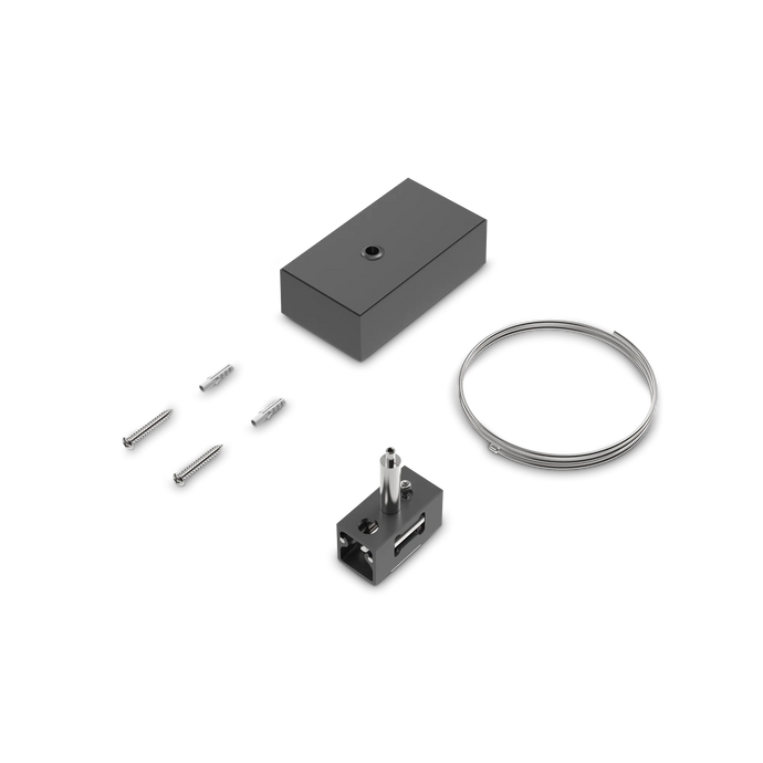 EGO KIT BI-EMISSION CABLE 2 MT + CEILING CUP BK