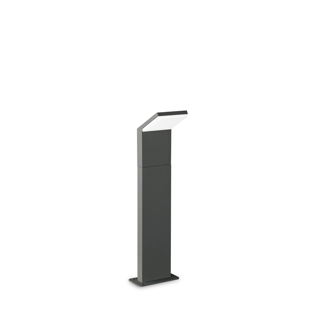 Stâlp de iluminat exterior Ideal Lux Style 4000K, antracit, H50 cm, 322599