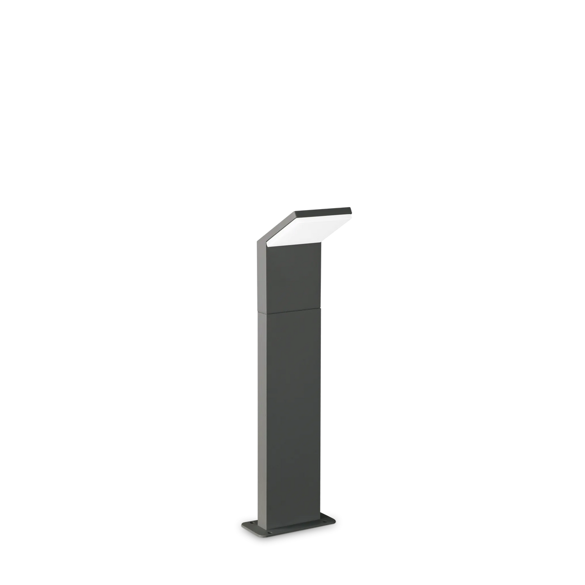 Stâlp de iluminat exterior Ideal Lux Style 3000K, antracit, H50 cm, 322612
