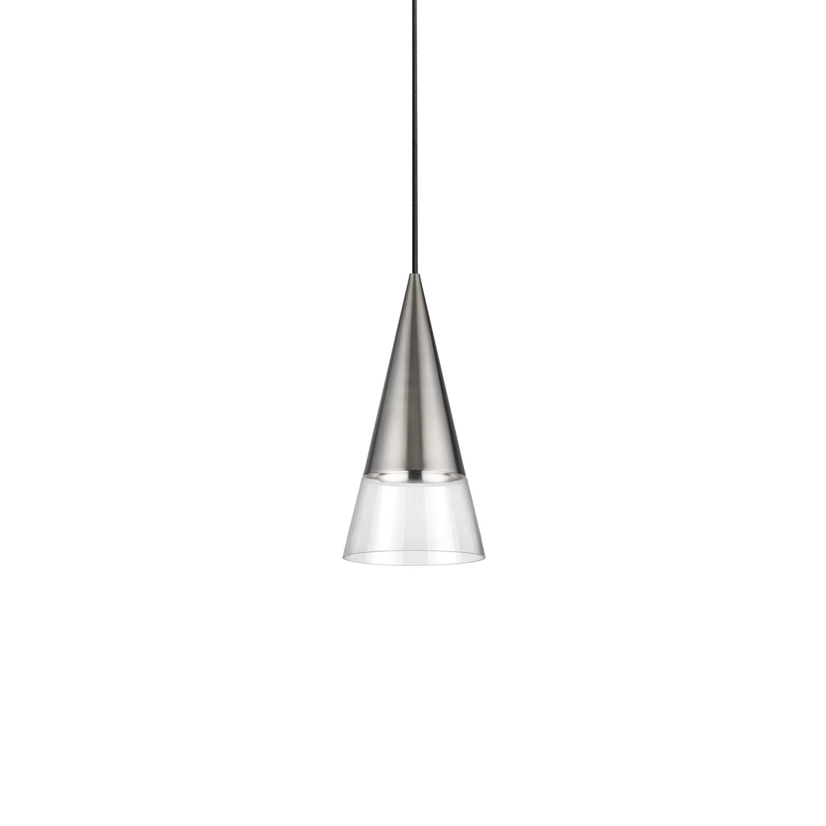 Pendul Ideal Lux Cono SP1, nichel, 322803