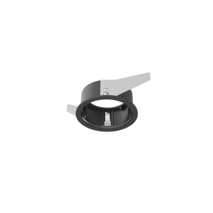 Ramă pentru spot încastrat Ideal Lux Zeus Frame Trim Round 13W, negru, 323527