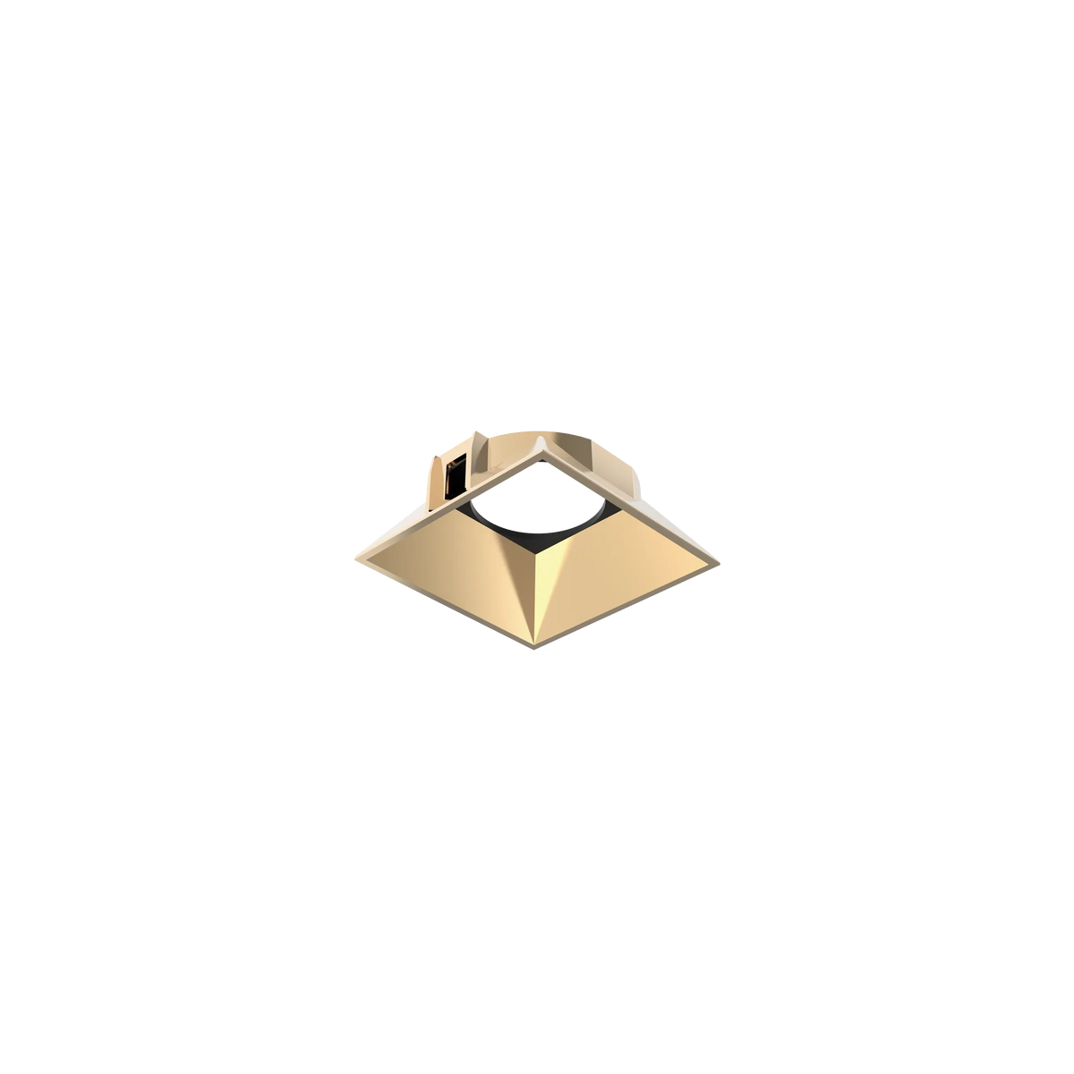 Reflector pentru spot încastrat Ideal Lux Zeus Reflector Square 13W, auriu, 323640