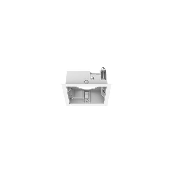 ZEUS FRAME TRIM SQUARE 13W WH 324876