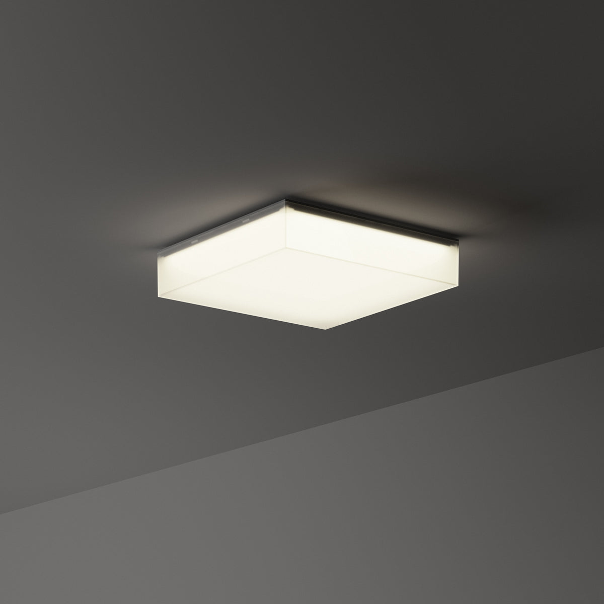 Plafonieră de exterior Ideal Lux Snow 3000K, 326238