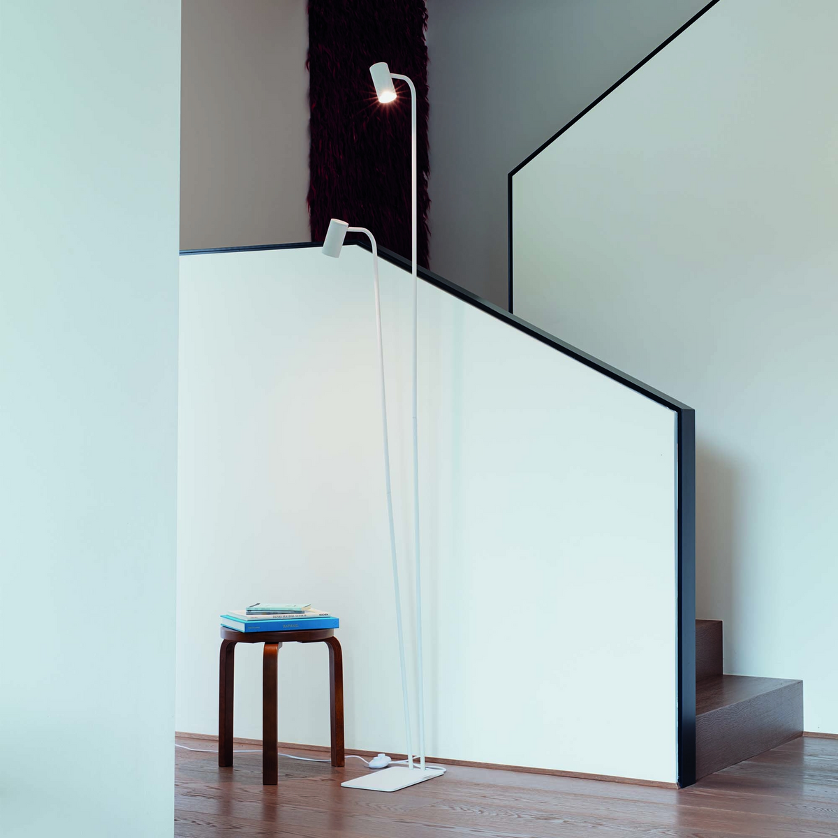 Lampadar Ideal Lux Ginger PT2, alb, 345314