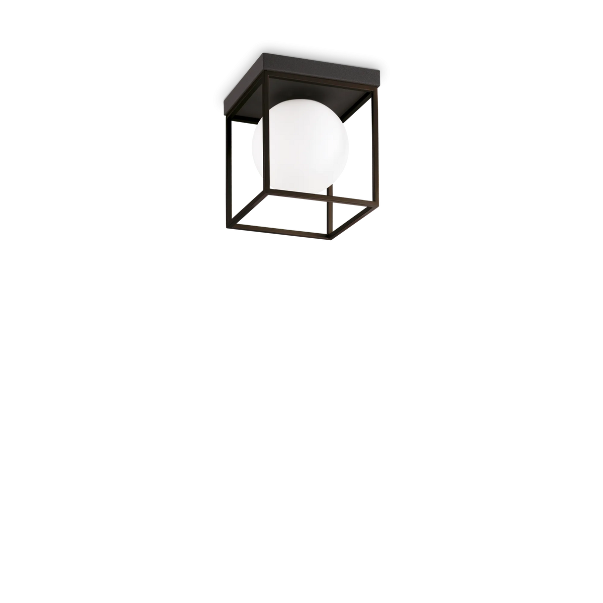 Plafonieră Ideal Lux Lingotto PL1, negru, 327853