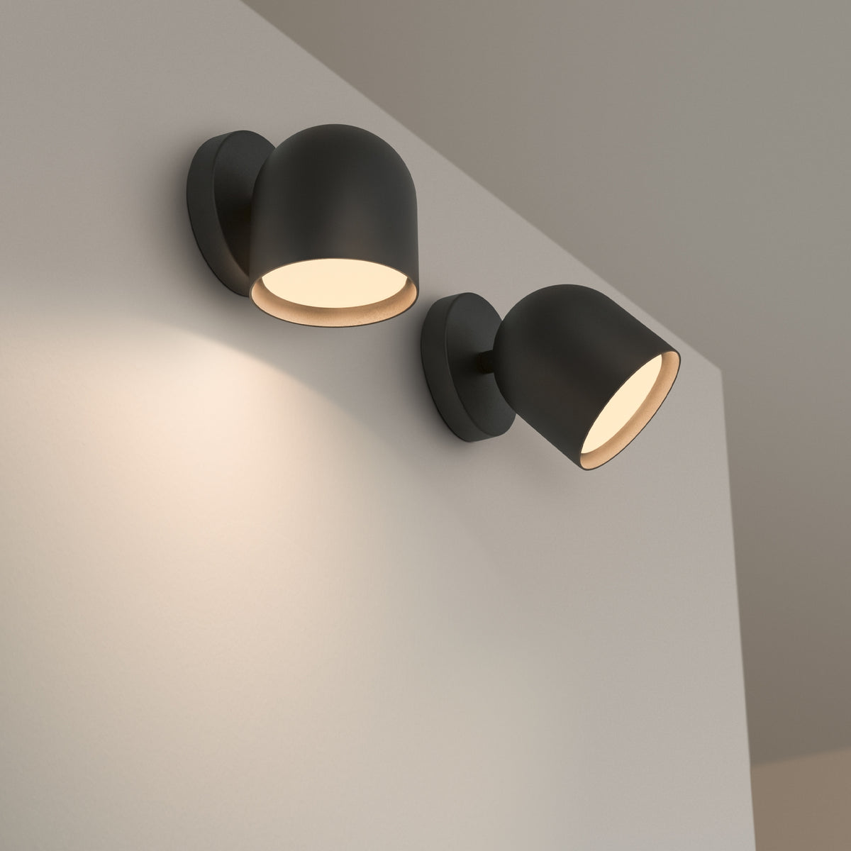 Aplică Ideal Lux Dodo AP2, negru, 327938