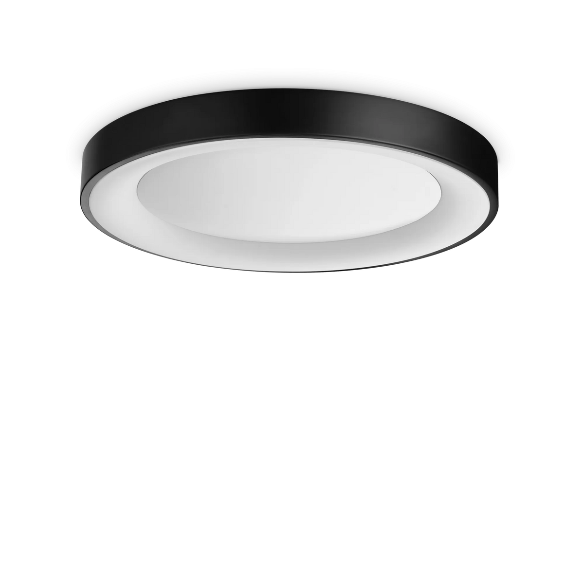Plafonieră Ideal Lux Planet, negru, Ø50 cm, 328157