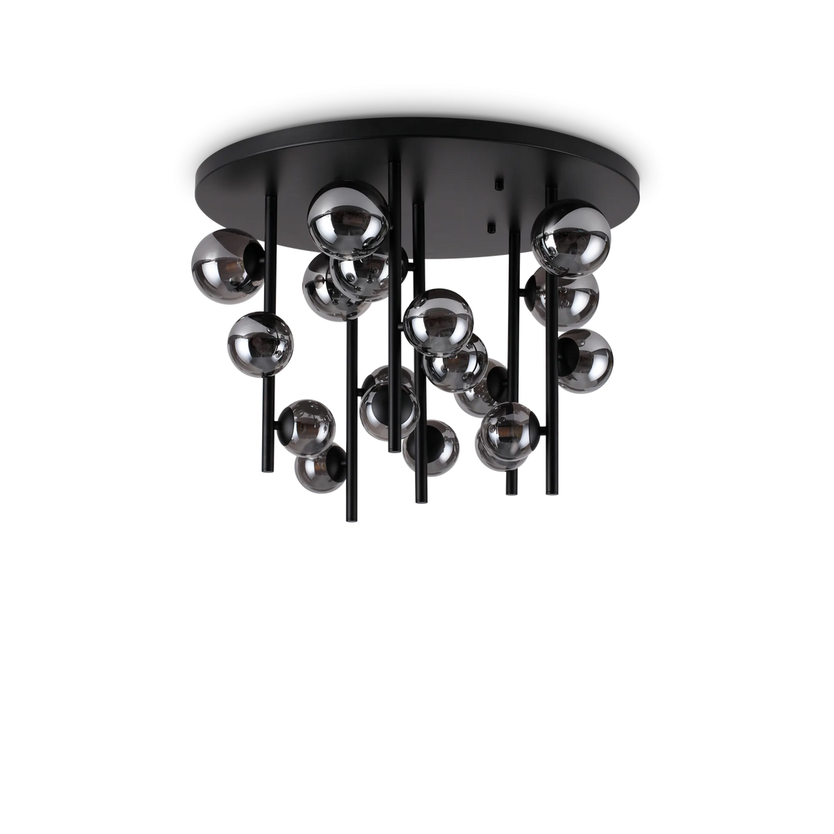 Plafonieră Ideal Lux Perlage PL18, fumuriu, 328386